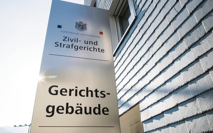Gerichtsgeb&auml;ude in Vaduz