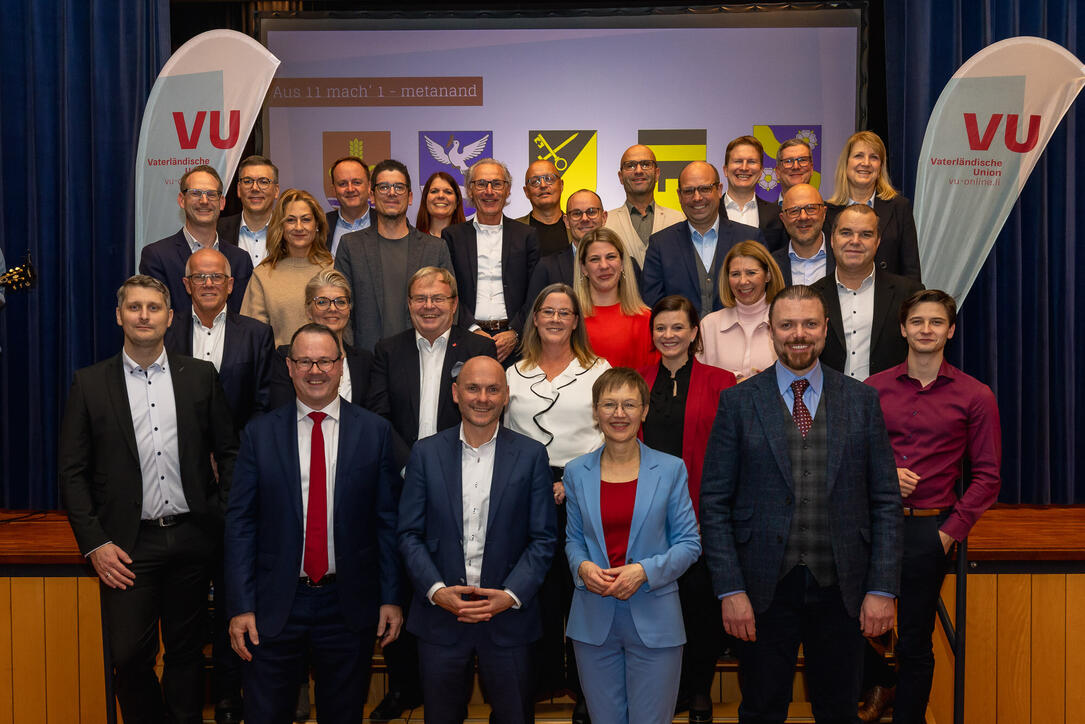 VU Nominationsparteitag in Triesenberg (28.11.2024)