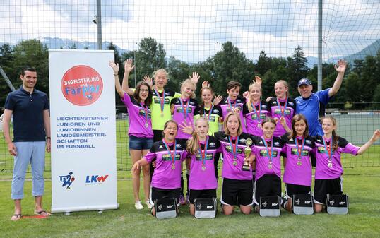 Fussball LFV Maedchen Junioren Landesmeisterschaften