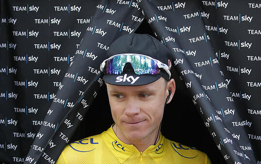 Bühne frei für Chris Froome: Der britische Vorjahressieger kann im Einzelzeitfahren in Marseille seinen vierten Tour-Sieg perfekt machen
