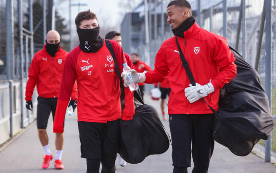 Liechtenstein Fussball Super-League FC Vaduz Trainingsbeginn