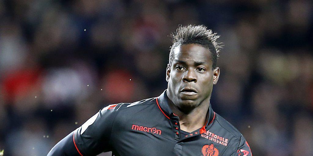Mario Balotelli spielt bis 2019 für OGC Nice