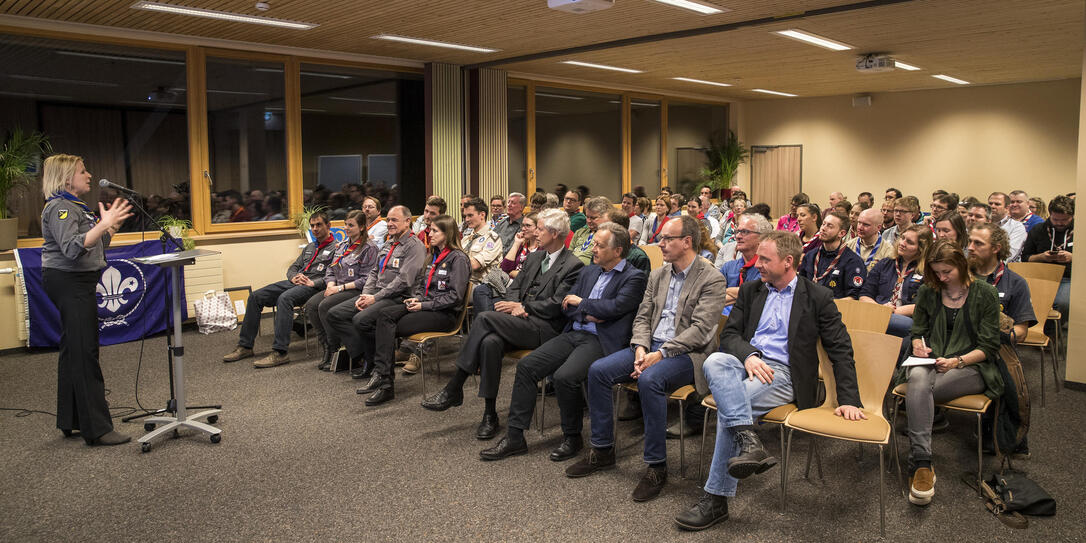 Pfadfinderkonferenz in Malbun