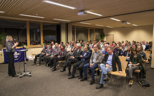 Pfadfinderkonferenz in Malbun