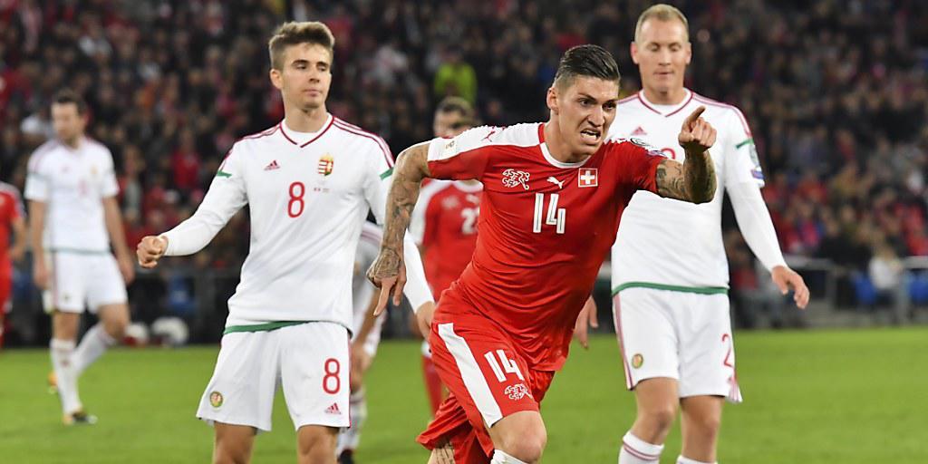 Erzielte gegen Ungarn seine ersten Länderspiel-Tore: Steven Zuber
