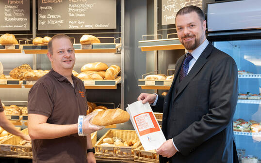 Brottütenaktion, Vaduz