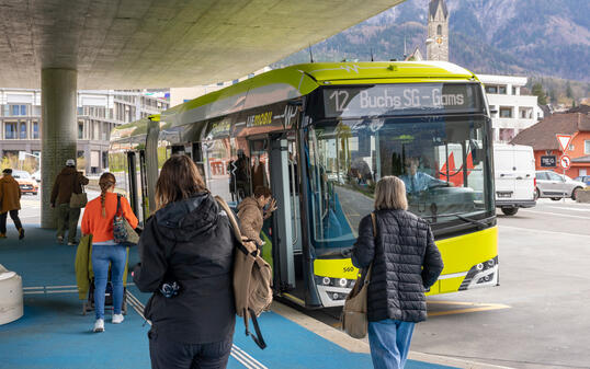 Liemobil Bus in Schaan