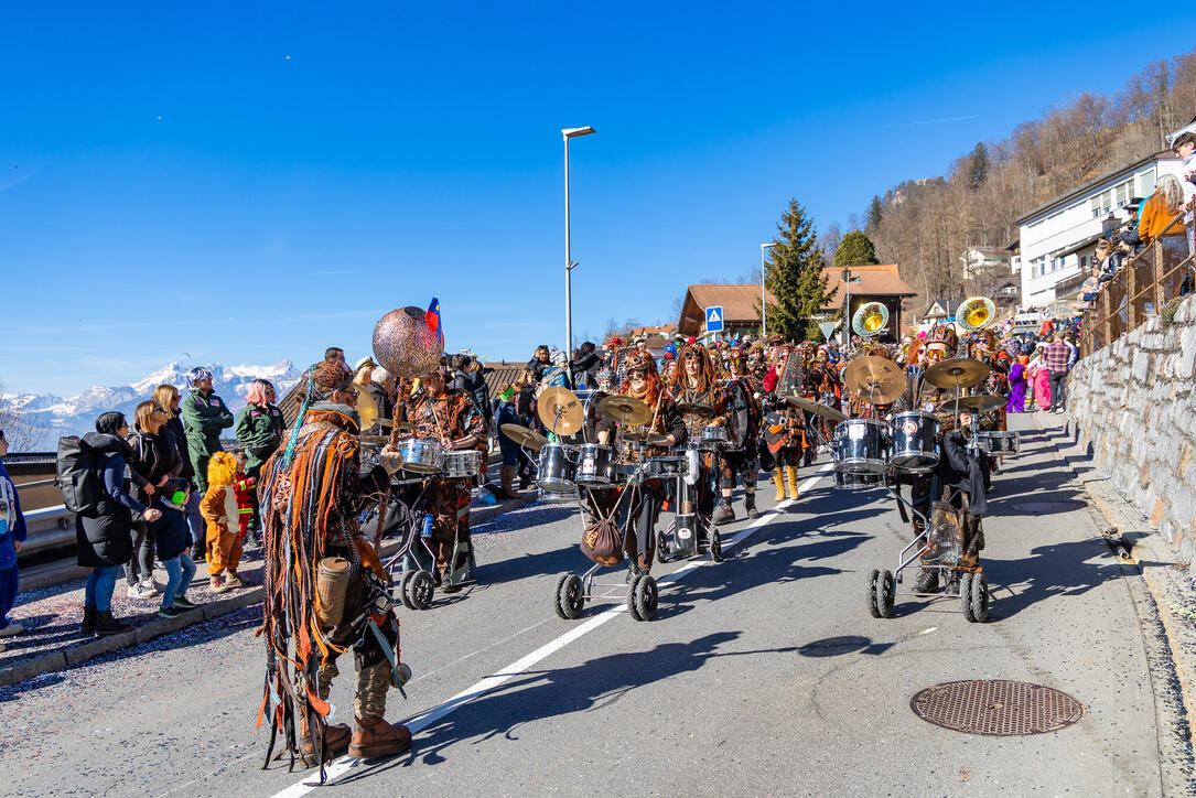 Fasnachtsumzug in Triesenberg (04.03.2025)