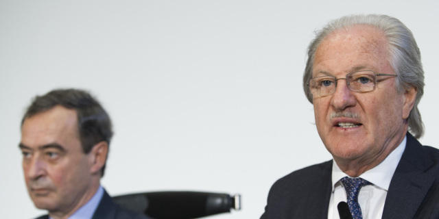 Bruno Lafont (l) und Wolfgang Reitzle (Archiv) Bruno Lafont (l) und Wolfgang Reitzle (Archiv)