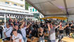 Eintracht Frankfurt Fans im Städtle Vaduz