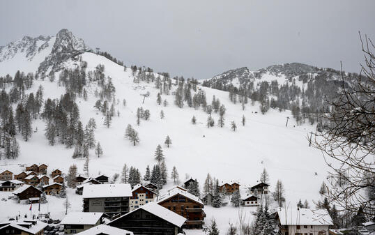 241122 Schnee im Malbun Beschneiung,