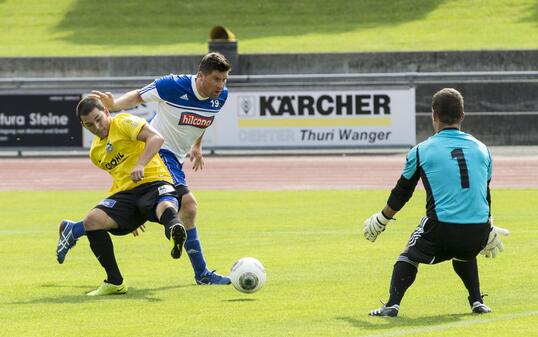 Fussball FC Schaan - USV in Schaan 140719