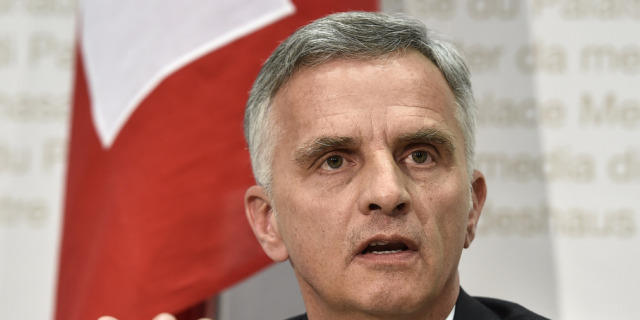 Bundesrat Didier Burkhalter (Archiv)