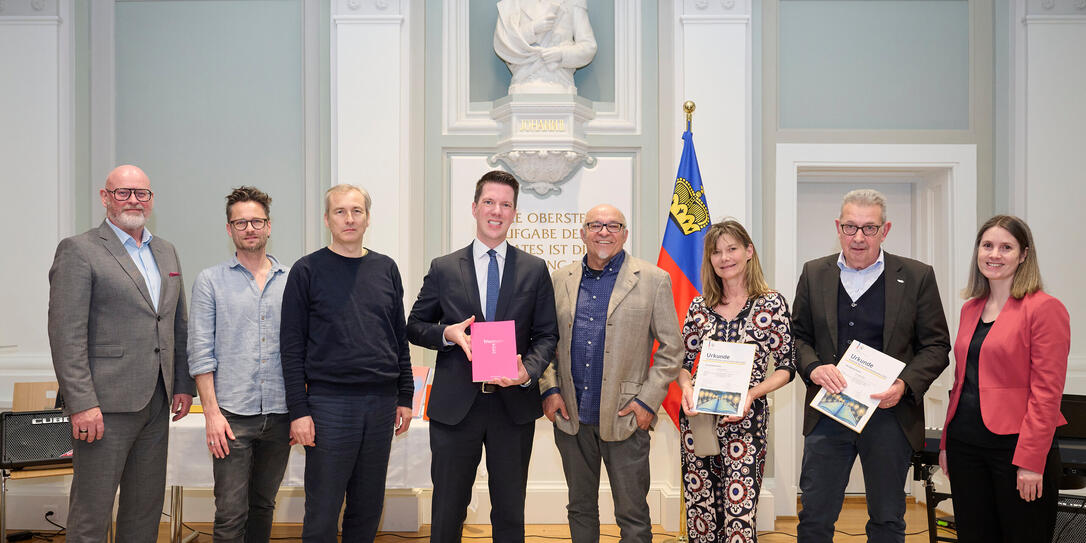 Schönste Bücher aus Liechtenstein 2024