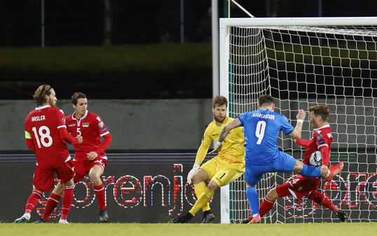 ICELAND LIECHTENSTEIN WCUP 2020 SOCCER