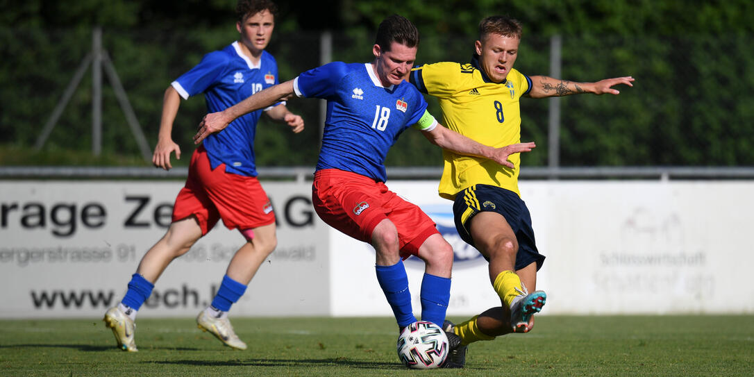 Lestländerspiel Liechtenstein - Schweden