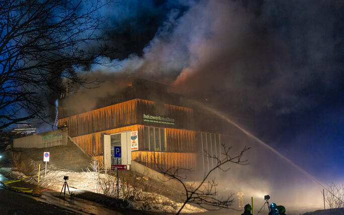 Brand Heizwerk Malbun (16.12.2025)