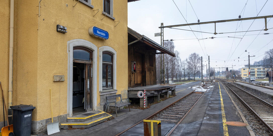 Bahnhof in Nendeln
