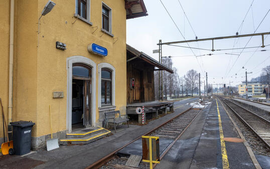 Bahnhof in Nendeln