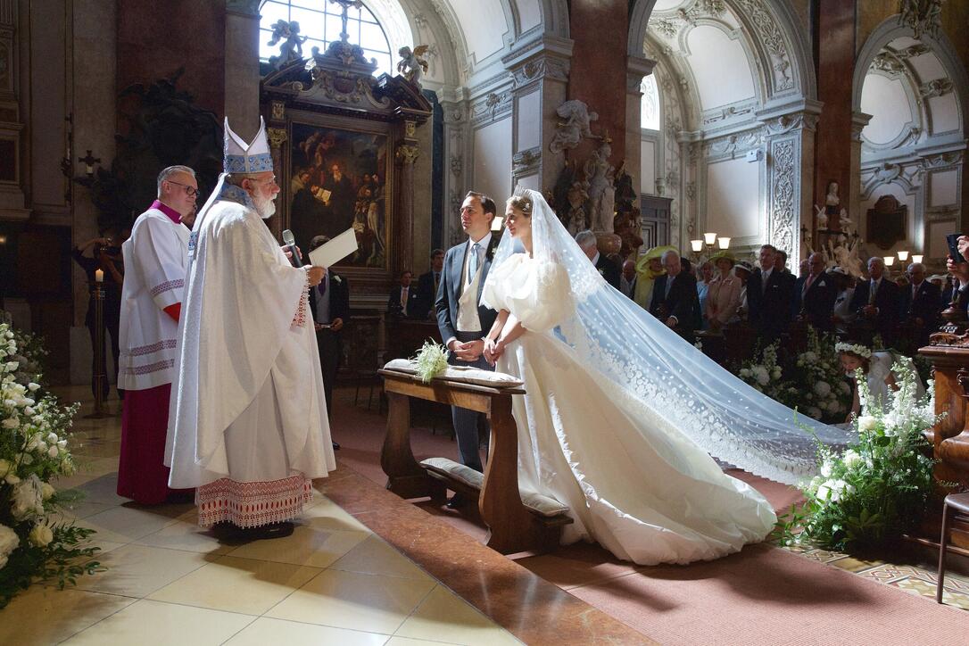Prinzessin Maria-Anuciata feiert Traumhochzeit in Wien