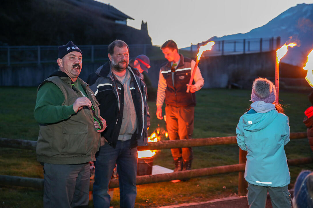 Fackel- und Lampionzug in Gamprin (08.03.2025)
