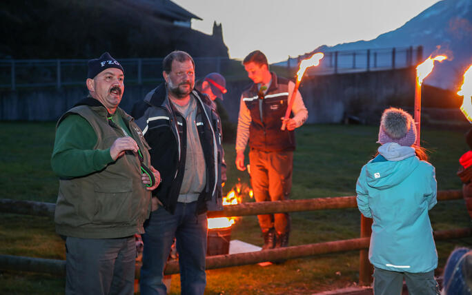 Fackel- und Lampionzug in Gamprin (08.03.2025)