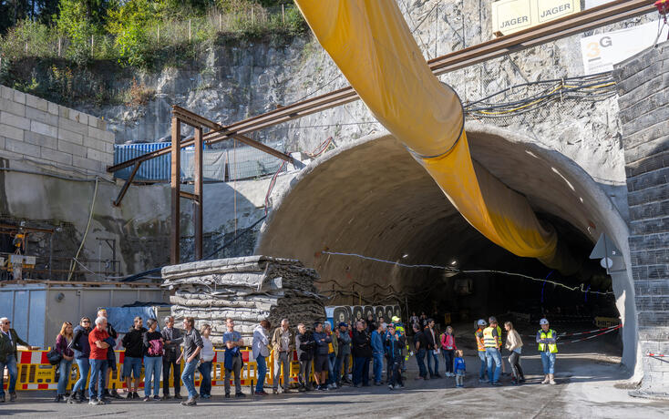 Stadttunnel Feldkirch - Tag der offenen Baustelle