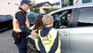 Verkehrsaktion &laquo;Schulanfang 2026&raquo; der Landespolizei in Schaan.