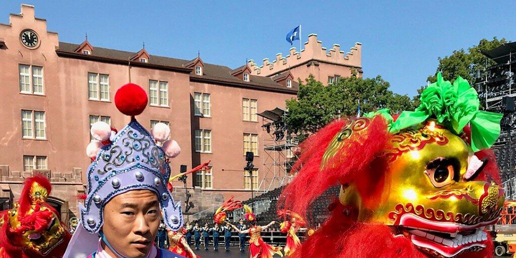 Ein besonderes Spektakel verspricht am diesjährigen Basel Tattoo eine chinesische Formation.