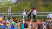 Feierlichkeiten zum Jubiläum bei der alten Rheinbrücke Vaduz–Sevelen