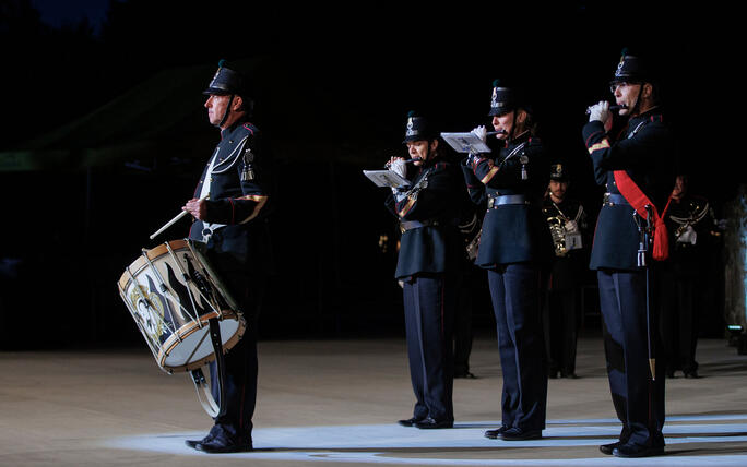 The Princely Liechtenstein Tattoo in Schellenberg