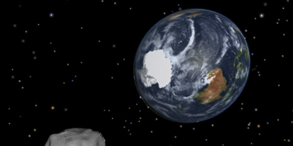 Asteroide treffen in unregelmässigen Abständen auf die Erde und nicht wie oft vermutet in periodischen Zyklen. (Archivbild)