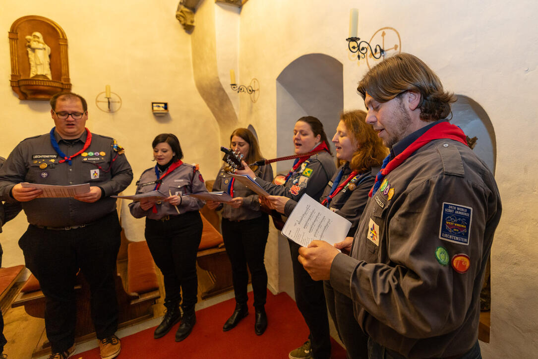 Friedenslicht 2025 in Liechtenstein (17.12.2025)
