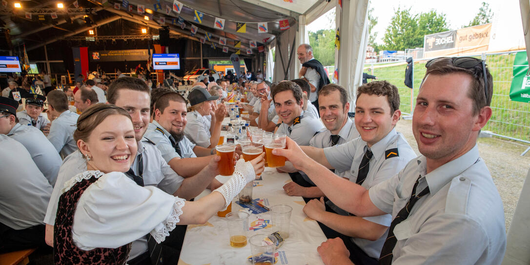 116. Landesfeuerwehrtag in Gamprin - Party