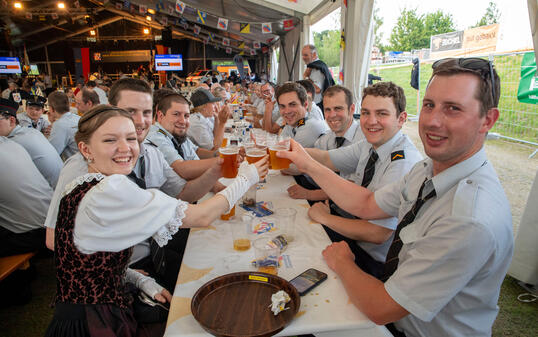 116. Landesfeuerwehrtag in Gamprin - Party
