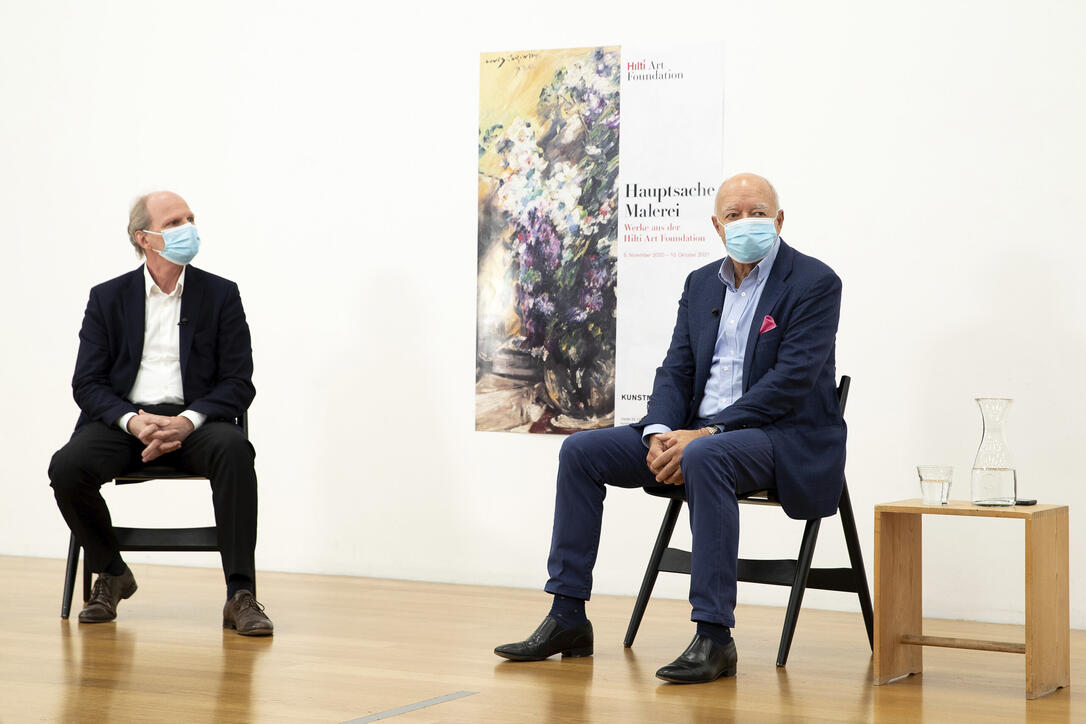 Medienrundgang «Hauptsache Malerei» in Vaduz