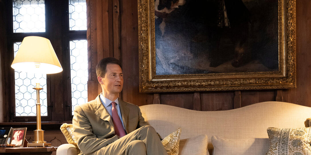 Einfach abschalten kann der Erbprinz selten.