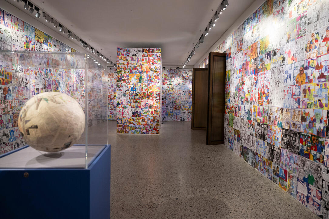 Er&ouml;ffnung der Schau &laquo;Was heute wichtig war. Eine Bilderchronik von Ursula Wolf&raquo; im Landesmuseum