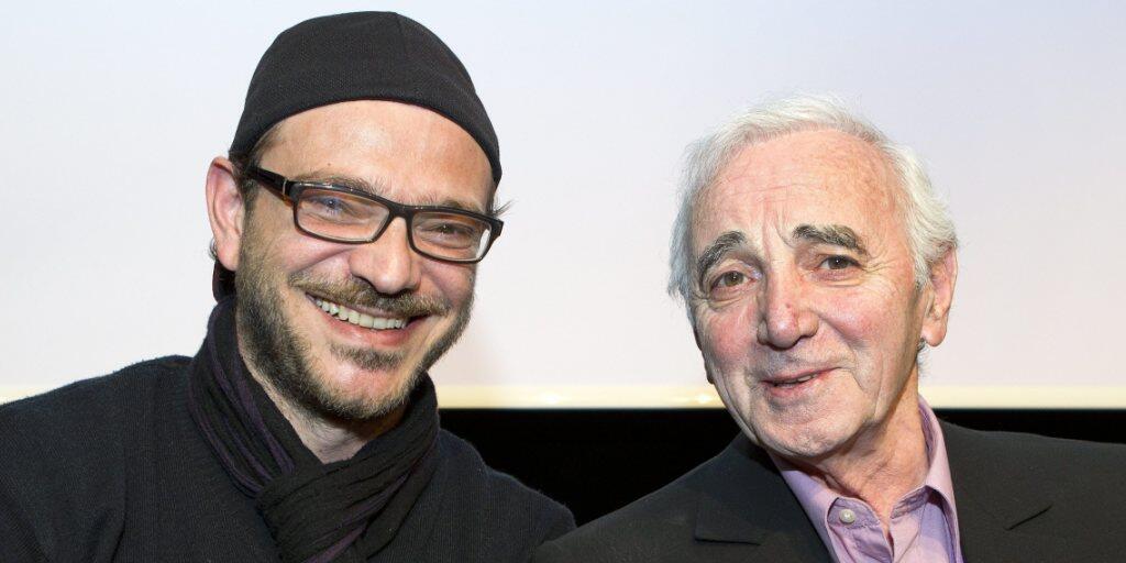 Der französisch-armenische Künstler Melik Ohanian durfte bei der Auszeichnung für das Denkmal in Genf die Glückwünsche des Chansonniers und armenischen Botschafters in der Schweiz, Charles Aznavour, entgegen nehmen. (Archivbild)