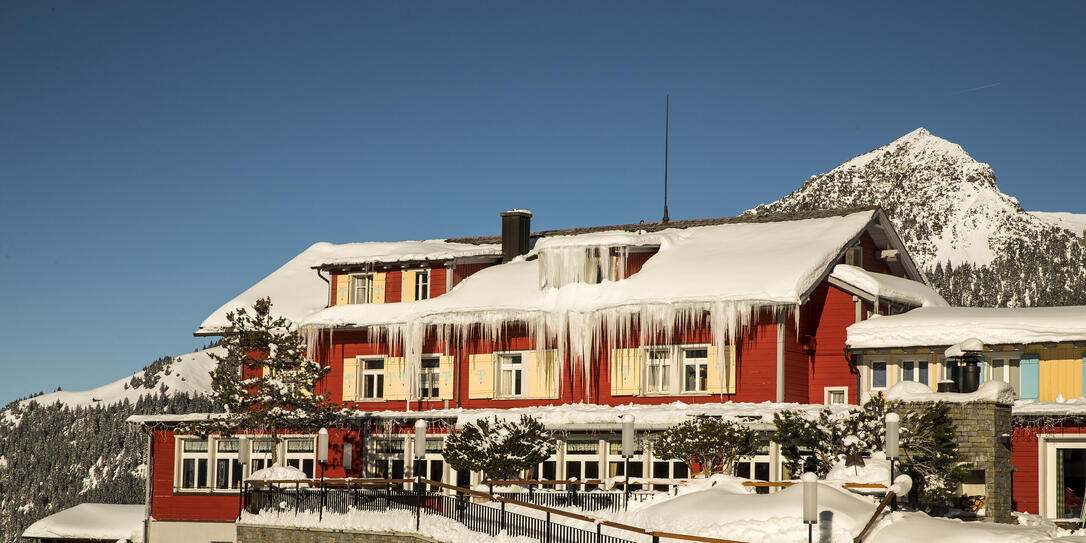 Winter im Skigebiet Malbun