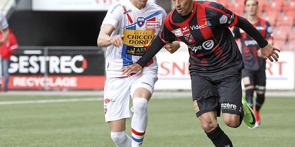 Andrea Padula (links), hier noch für den FC Chiasso spielend