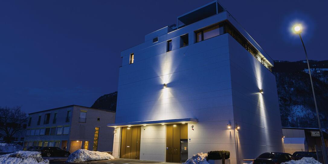 Trisuna Lagerhaus in Triesen Trisuna Lagerhaus in Triesen