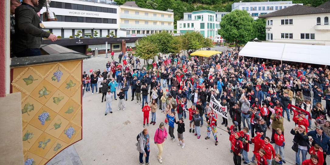 Meisterfeier FC Vaduz
