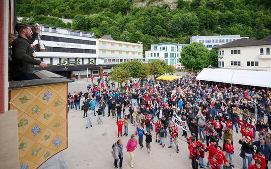 Meisterfeier FC Vaduz