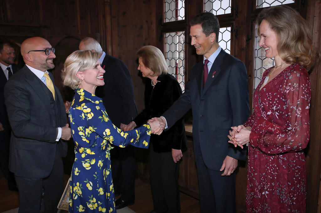 Neujahrsempfang 2019 der Fürstlichen Familie auf Schloss Vaduz Neujahrsempfang 2019 der Fürstlichen Familie auf Schloss Vaduz