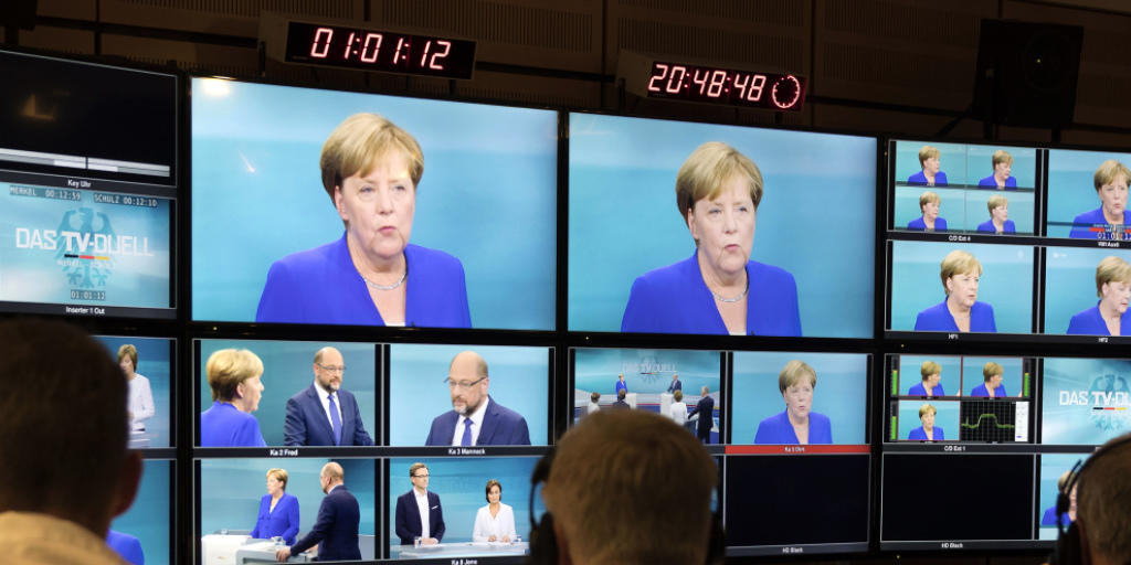 Das einzige TV-Duell zwischen Merkel und Schulz vor der Bundestagswahl in Deutschland bot nicht viel Spektakuläres. Die Kanzlerin wehrte die Attacken ihres Herausforderers meist ab, erste Umfragen sahen sie gar als Siegerin des verbalen Zweikampfs.