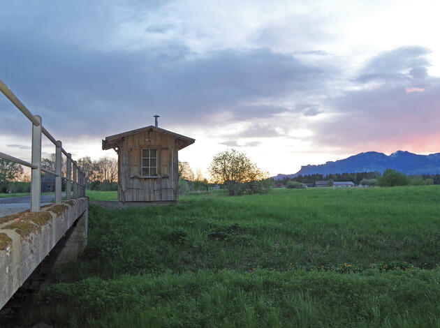 Schutzhütte für Grenzwächter Schutzhütte für Grenzwächter