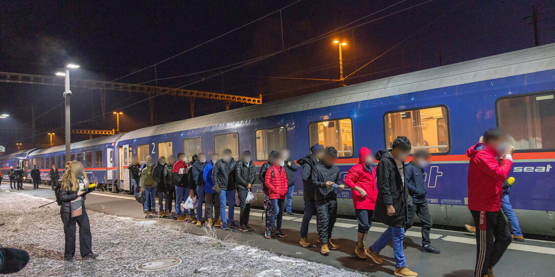 Flüchtlinge in Buchs SG