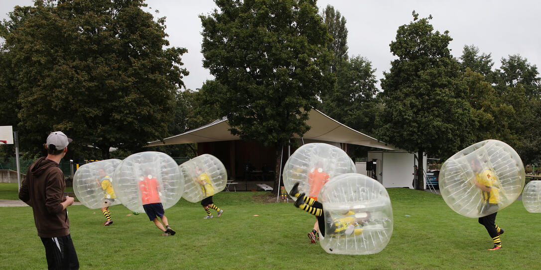 1. Unterländer Bubble Soccer Meisterschaft in Mauren