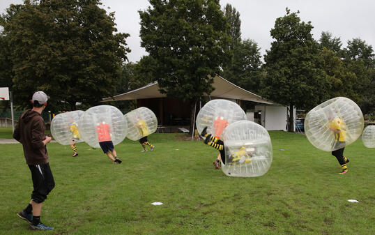 1. Unterländer Bubble Soccer Meisterschaft in Mauren
